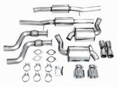 AWE Tuning - AWE 2023 Nissan Z RZ34 RWD Touring Edition Catback Exhaust System w/ Chrome Silver Tips - Demon Performance
