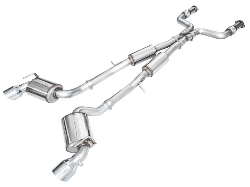 AWE Tuning - AWE 2023 Nissan Z RZ34 RWD Touring Edition Catback Exhaust System w/ Chrome Silver Tips - Demon Performance
