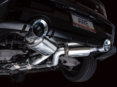 AWE Tuning - AWE 2023 Nissan Z RZ34 RWD Touring Edition Catback Exhaust System w/ Chrome Silver Tips - Demon Performance