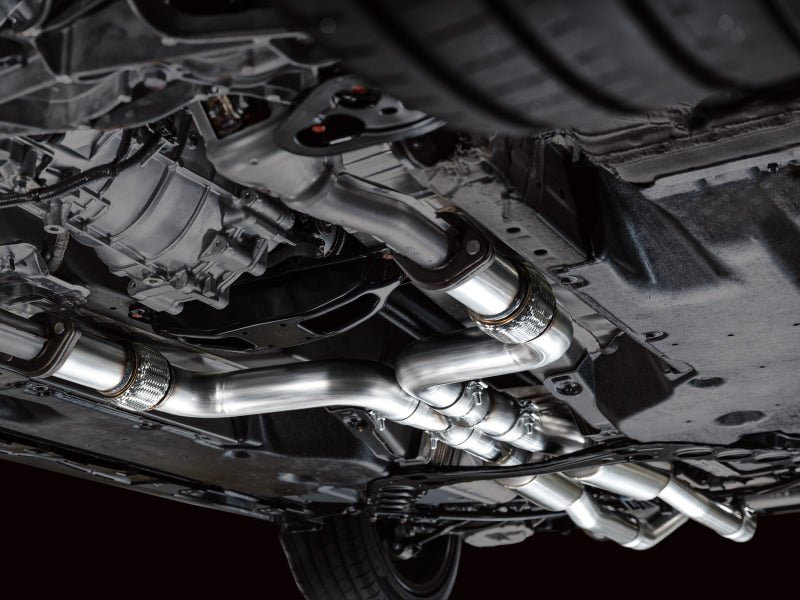 AWE Tuning - AWE 2023 Nissan Z RZ34 RWD Touring Edition Catback Exhaust System w/ Diamond Black Tips - Demon Performance