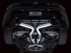 AWE Tuning - AWE 2023 Nissan Z RZ34 RWD Track Edition Catback Exhaust System w/ Diamond Black Tips - Demon Performance