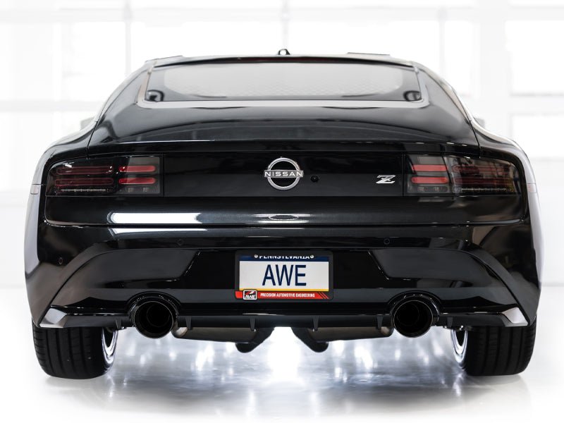 AWE Tuning - AWE 2023 Nissan Z RZ34 RWD Track Edition Catback Exhaust System w/ Diamond Black Tips - Demon Performance