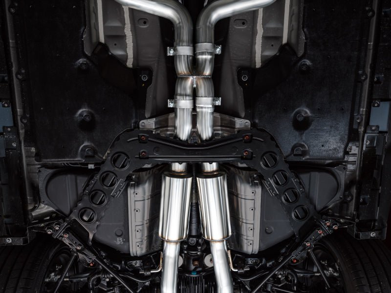 AWE Tuning - AWE 2023 Nissan Z RZ34 RWD Track Edition Catback Exhaust System w/ Diamond Black Tips - Demon Performance