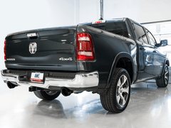 AWE Tuning - AWE Tuning 19-21 RAM 1500 5.7L (w/Cutouts) 0FG Dual Rear Exit Cat-Back Exhaust - Diamond Black Tips - Demon Performance