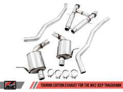 AWE Tuning - AWE Tuning 2020 Jeep Grand Cherokee SRT/Trackhawk Touring Edition Exhaust - Use w/Stock Tips - Demon Performance