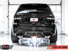 AWE Tuning - AWE Tuning 2020 Jeep Grand Cherokee SRT/Trackhawk Track Edition Exhaust - Use w/Stock Tips - Demon Performance