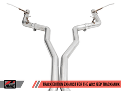 AWE Tuning - AWE Tuning 2020 Jeep Grand Cherokee SRT/Trackhawk Track Edition Exhaust - Use w/Stock Tips - Demon Performance