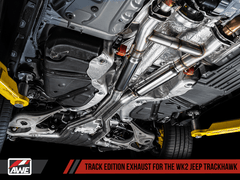 AWE Tuning - AWE Tuning 2020 Jeep Grand Cherokee SRT/Trackhawk Track Edition Exhaust - Use w/Stock Tips - Demon Performance