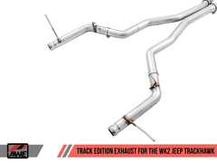 AWE Tuning - AWE Tuning 2020 Jeep Grand Cherokee SRT/Trackhawk Track Edition Exhaust - Use w/Stock Tips - Demon Performance