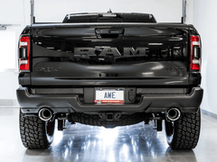 AWE Tuning - AWE Tuning 2021 RAM 1500 TRX 0FG Cat-Back Exhaust - Chrome Silver Tips - Demon Performance