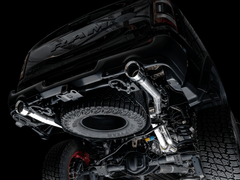 AWE Tuning - AWE Tuning 2021 RAM 1500 TRX 0FG Cat-Back Exhaust - Chrome Silver Tips - Demon Performance