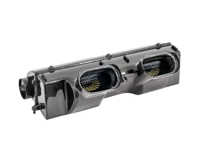 AWE Tuning - AWE Tuning Porsche 991 (991.2) Turbo and Turbo S S-FLO Carbon Intake - Demon Performance