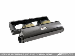 AWE Tuning - AWE Tuning Porsche 991 (991.2) Turbo and Turbo S S-FLO Carbon Intake - Demon Performance