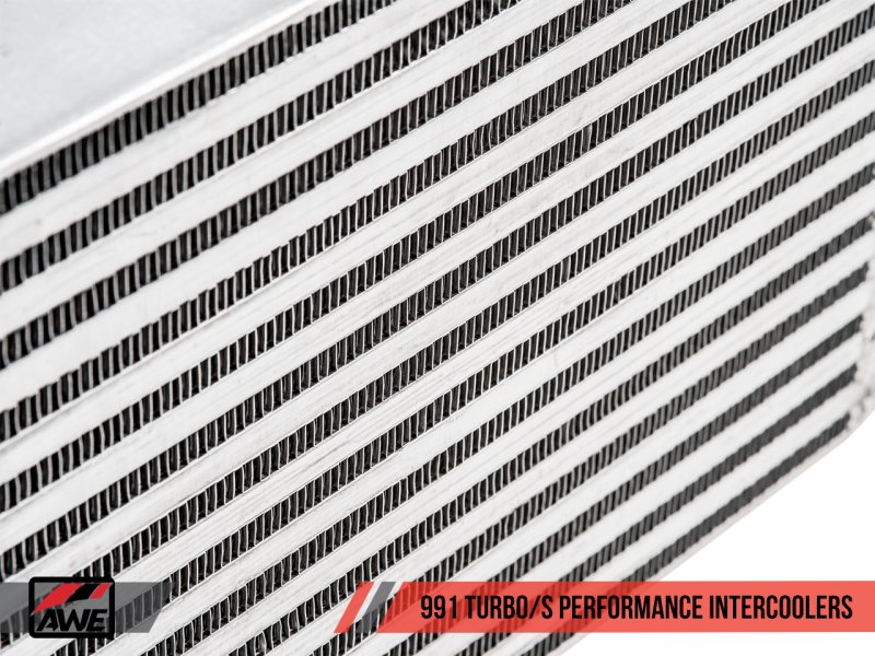 AWE Tuning - AWE Tuning Porsche 991 (991.2) Turbo/Turbo S Performance Intercooler Kit - Demon Performance