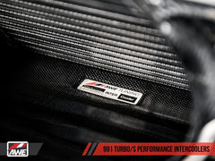AWE Tuning - AWE Tuning Porsche 991 (991.2) Turbo/Turbo S Performance Intercooler Kit - Demon Performance