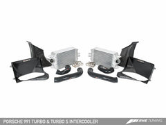 AWE Tuning - AWE Tuning Porsche 991 (991.2) Turbo/Turbo S Performance Intercooler Kit - Demon Performance