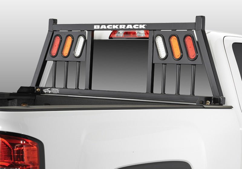 BackRack - BackRack 01-23 Silverado/Sierra 2500HD/3500HD Three Light Rack Frame Only Requires Hardware - Demon Performance