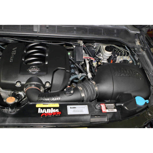 Banks Power - Banks Power 04-14 Nissan 5.6L Titan Ram-Air Intake System - Dry Filter - Demon Performance