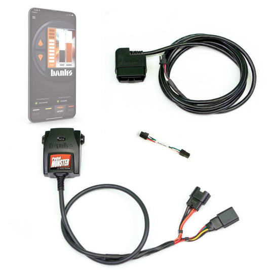 Banks Power - Banks Power Pedal Monster Kit (Stand-Alone) - Molex MX64 - 6 Way - Use w/Phone - Demon Performance