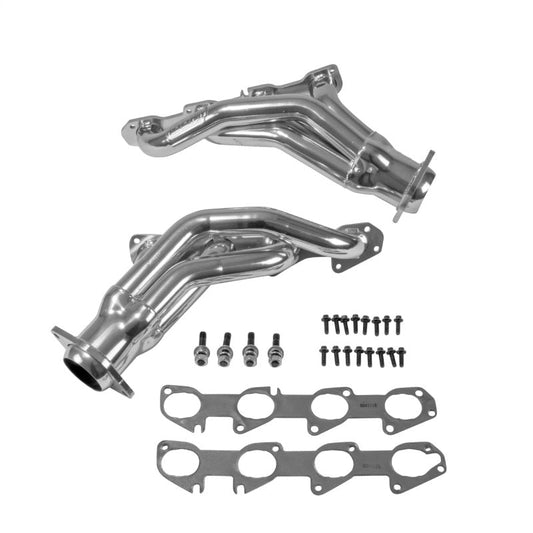 BBK - BBK 05-10 Dodge Hemi 6.1L Shorty Tuned Length Exhaust Headers - 1-7/8in Silver Ceramic - Demon Performance