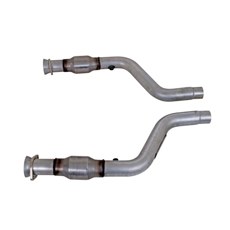 BBK - BBK 05-15 Dodge Challenger Charger Short Mid X Pipe w Catalytic Converters 2-3/4 For LT Headers - Demon Performance