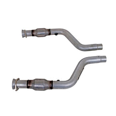 BBK - BBK 05-15 Dodge Challenger Charger Short Mid X Pipe w Catalytic Converters 2-3/4 For LT Headers - Demon Performance