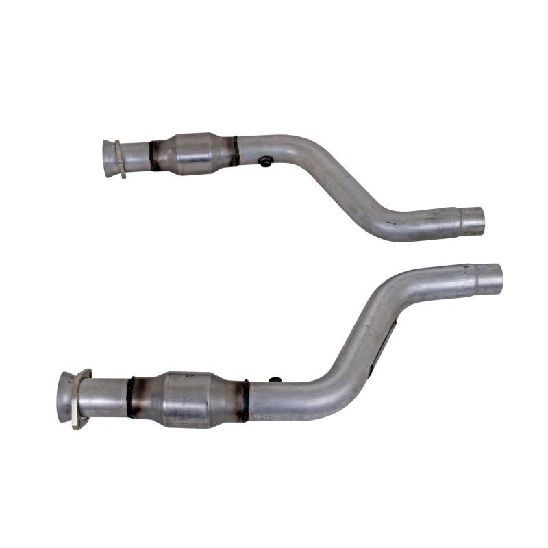 BBK - BBK 05-15 Dodge Challenger Charger Short Mid X Pipe w Catalytic Converters 2-3/4 For LT Headers - Demon Performance