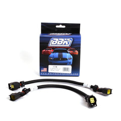 BBK - BBK 05-20 Dodge 4 Pin Square Style O2 Sensor Wire Harness Extensions 12 (pair) - Demon Performance