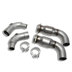 BBK - BBK 05-20 Dodge Challenger/Charger 6.1/6.2/6.4L Hemi 3in Catted High Flow Mid Pipe - Demon Performance