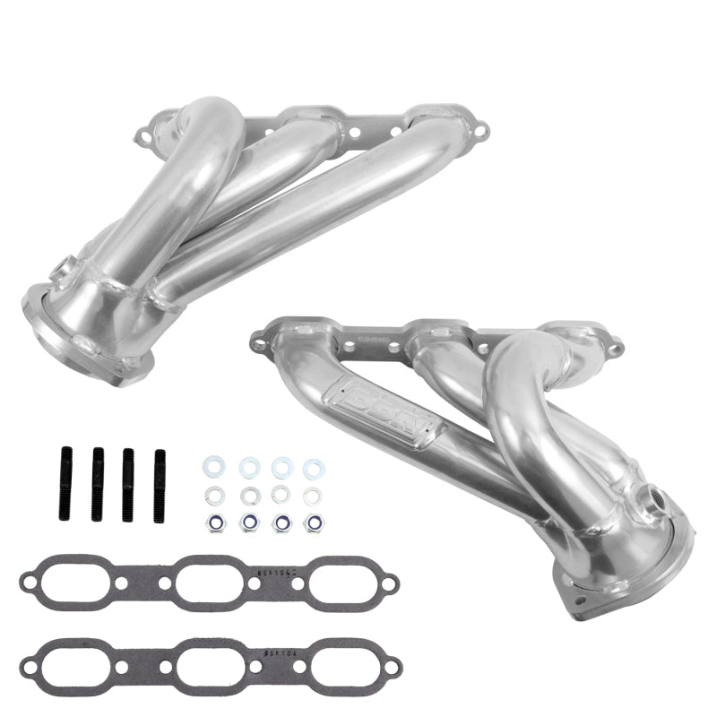 BBK - BBK 06-10 Dodge Charger / Chrysler 300 3.5L V6 1-5/8 Shorty Tuned Length Headers - Silver Ceramic - Demon Performance