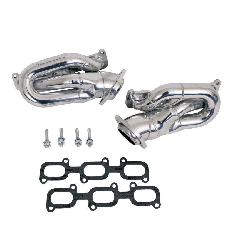 BBK - BBK 11-15 Mustang 3.7 V6 Shorty Tuned Length Exhaust Headers - 1-5/8 Silver Ceramic - Demon Performance