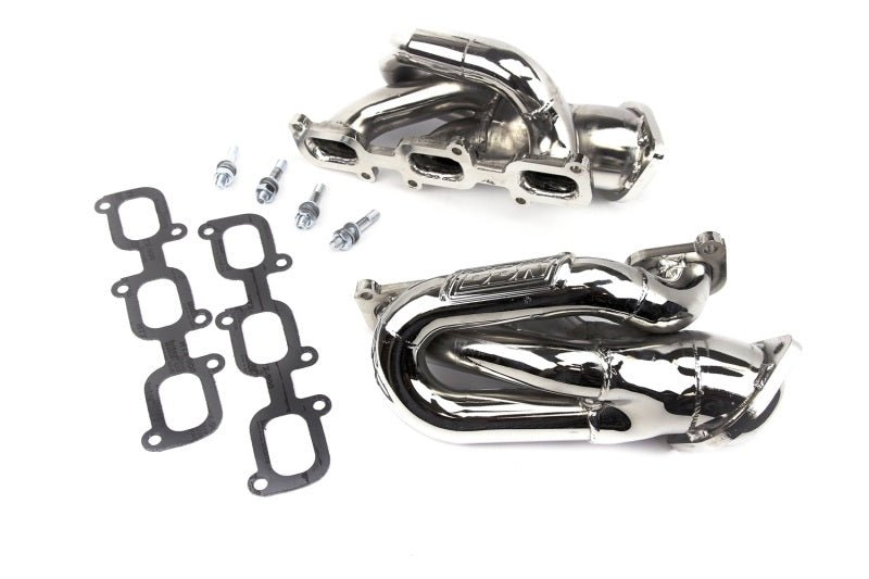 BBK - BBK 11-15 Mustang 3.7 V6 Shorty Tuned Length Exhaust Headers - 1-5/8 Silver Ceramic - Demon Performance