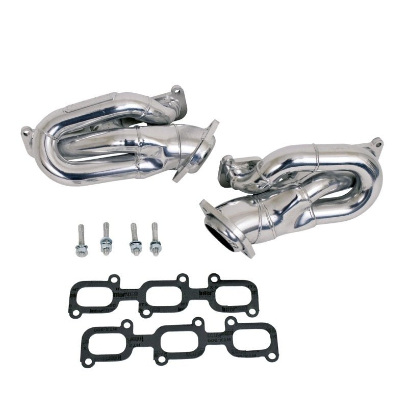 BBK - BBK 11-15 Mustang 3.7 V6 Shorty Tuned Length Exhaust Headers - 1-5/8 Silver Ceramic - Demon Performance