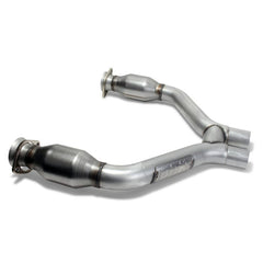 BBK - BBK 2015-16 Mustang V6 Short Mid H Pipe With Converters (To Be Used With 1642 Series Headers) - Demon Performance