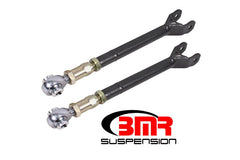 BMR Suspension - BMR 08-17 Challenger Lower Trailing Arms w/ On-Car Adj. Rod Ends - Black Hammertone - Demon Performance
