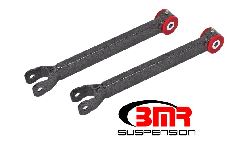 BMR Suspension - BMR 08-17 Challenger Non-Adj. Lower Trailing Arms (Polyurethane) - Black Hammertone - Demon Performance