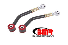 BMR Suspension - BMR 08-17 Challenger Upper Control Arms On-Car Adj. Rod Ends (Polyurethane) - Black Hammertone - Demon Performance