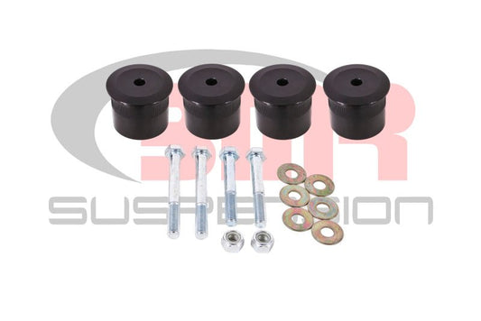 BMR Suspension - BMR 15-17 S550 Mustang Differential Bushing Kit (Aluminum) - Black - Demon Performance