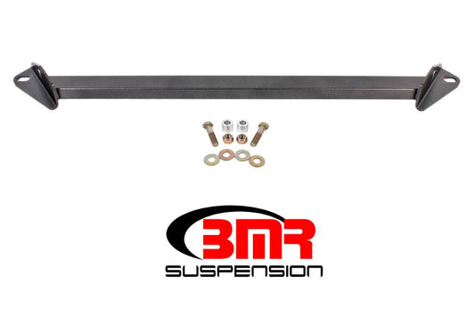 BMR Suspension - BMR 15-17 S550 Mustang Front 2-Point Subframe Chassis Brace - Black Hammertone - Demon Performance