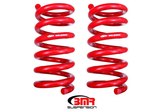 BMR Suspension - BMR 15-17 S550 Mustang Rear Handling Version Lowering Springs - Red - Demon Performance