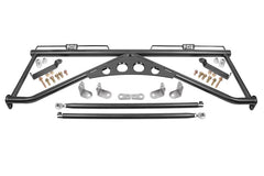 BMR Suspension - BMR 15-20 Ford Mustang Harness Bar - Black Hammertone - Demon Performance