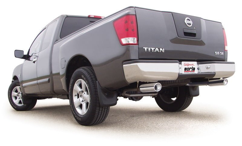 Borla - Borla 04-15 Nissan Titan 5.6L-V8 2&4WD Catback Exhaust System - Demon Performance