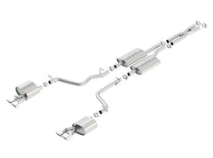 Borla - Borla 11-14 Dodge Challenger 3.6L AT/MT RWD 2Dr Single Split Rear Exit Rectangle Tip Catback Exhaust - Demon Performance