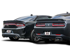 Borla - Borla 15-16 Dodge Challenger Hellcat 6.2L V8 ATAK w/ Valve Simulator CB Exhaust Factory Valance - Demon Performance
