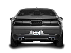 Borla - Borla 15-16 Dodge Challenger R/T 5.7L Dual Rectangle Angle Cut Dual Split Rear Exit ATAK Exhaust - Demon Performance