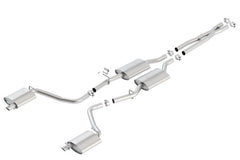 Borla - Borla 15-16 Dodge Charger 3.6L V6 ATAK Cat Back Exhaust (Uses Factory Valence) - Demon Performance