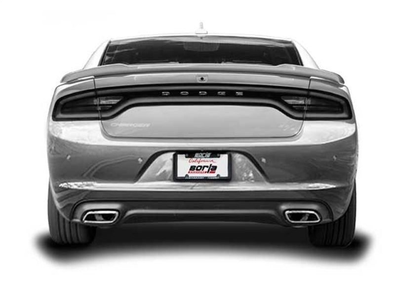 Borla - Borla 15-16 Dodge Charger R/T 5.7L No Tip Use Factory Valence Single Split Rear Exit ATAK Exhaust - Demon Performance