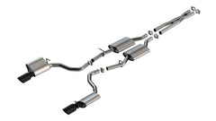 Borla - Borla 19-23 Dodge Charger GT 3.6L V6 RWD ATAK Catback Exhaust - Black Chrome Tips - Demon Performance