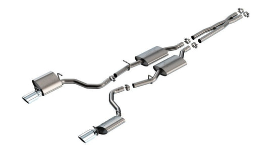 Borla - Borla 19-23 Dodge Charger GT 3.6L V6 RWD ATAK Catback Exhaust - Polished Tips - Demon Performance