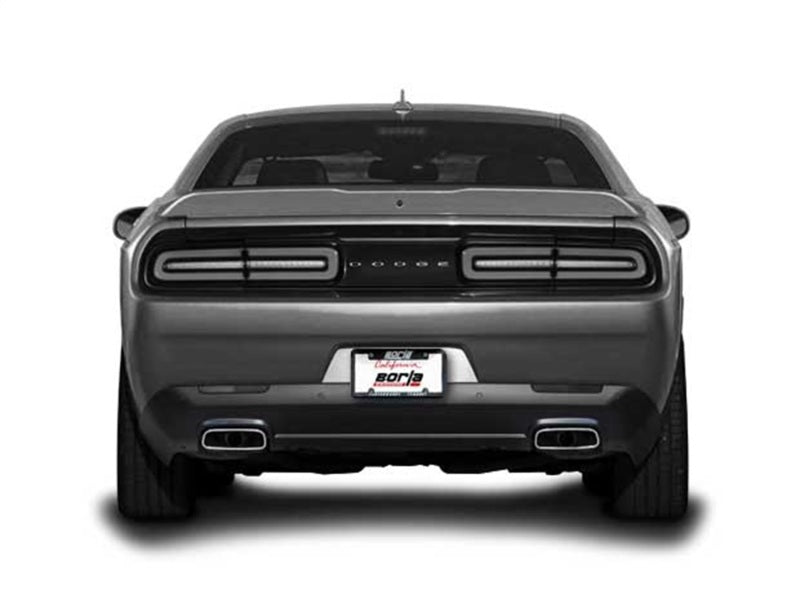 Borla - Borla 2015 Dodge Challenger 3.6L V6 ATAK Catback Exhaust No Tips Factory Valance - Demon Performance